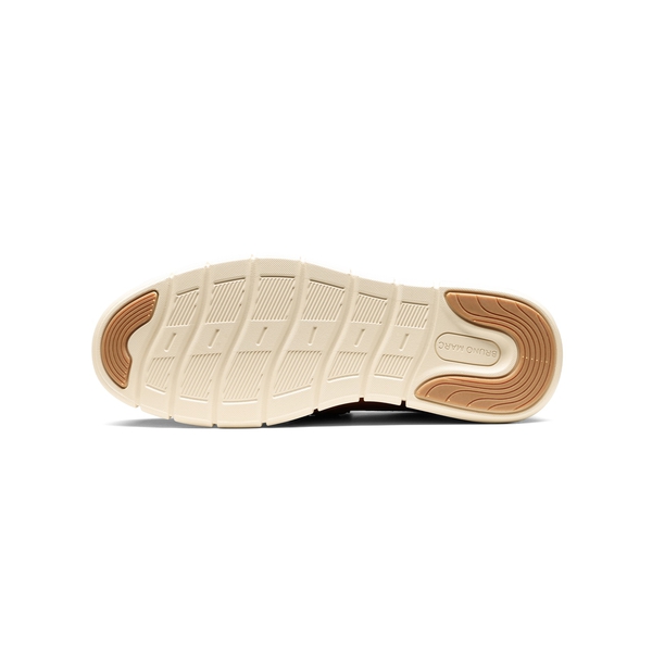 Men's PU Leather Penny Loafers - BROWN - 3